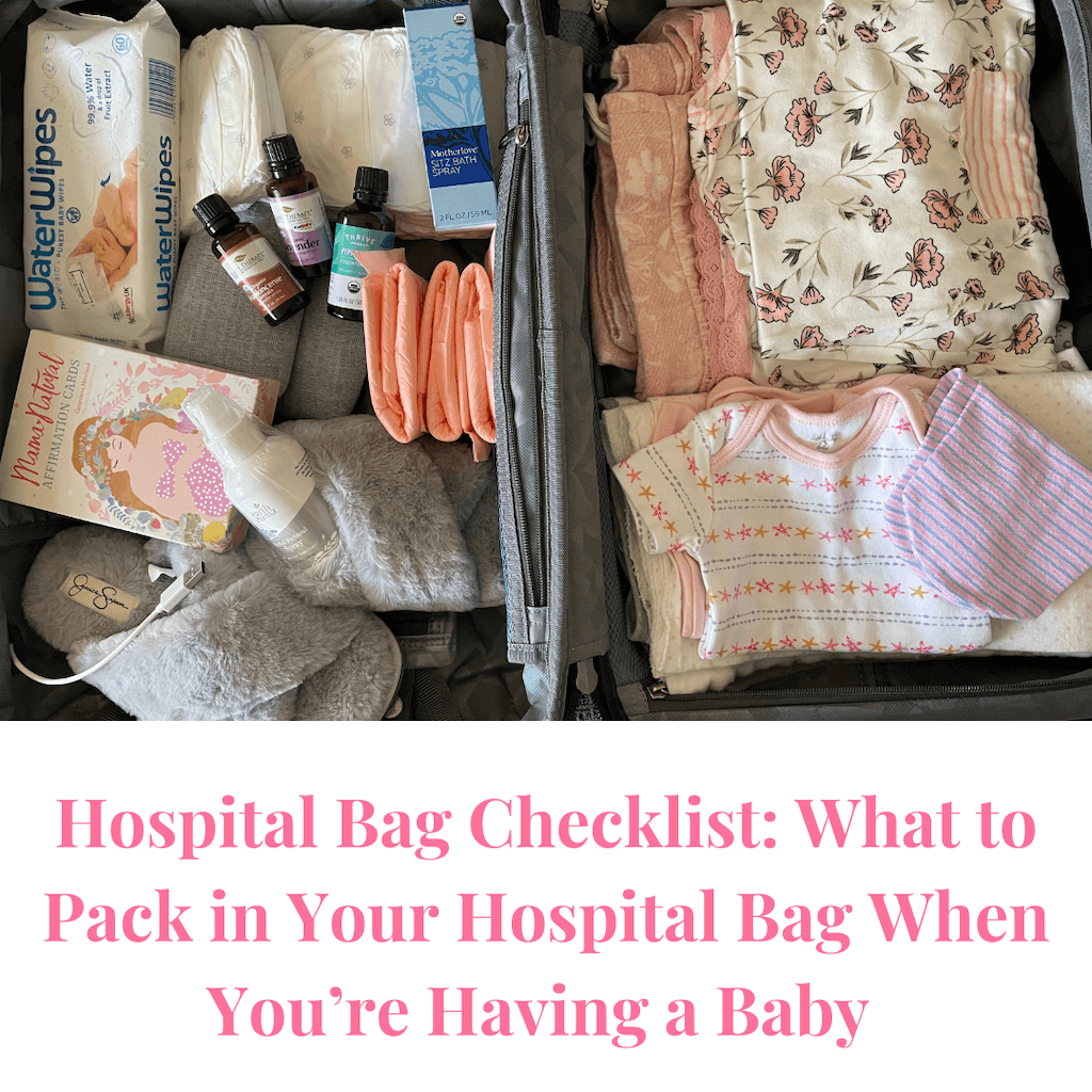 Hospital Bag Checklist: What to Pack in Your Hospital Bag When You're  Having a Baby - EnatHood