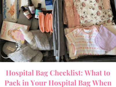 What to pack in hospital bag when you're having a baby