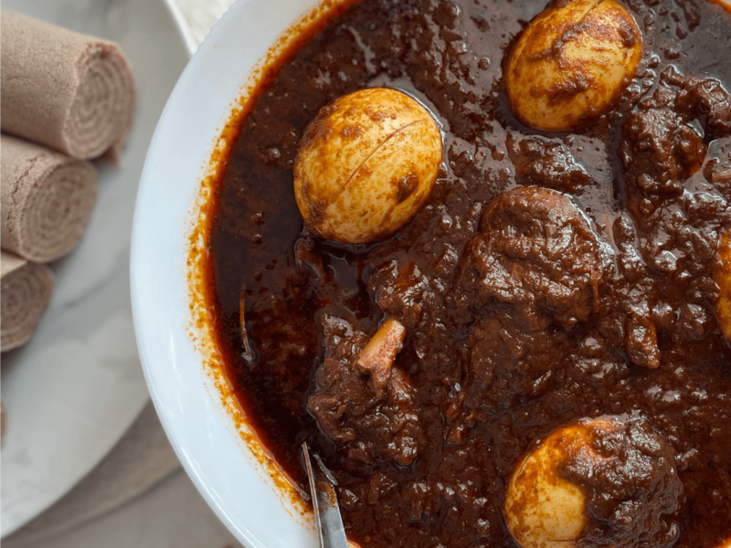 Ethiopian Doro Wet (Chicken stew)