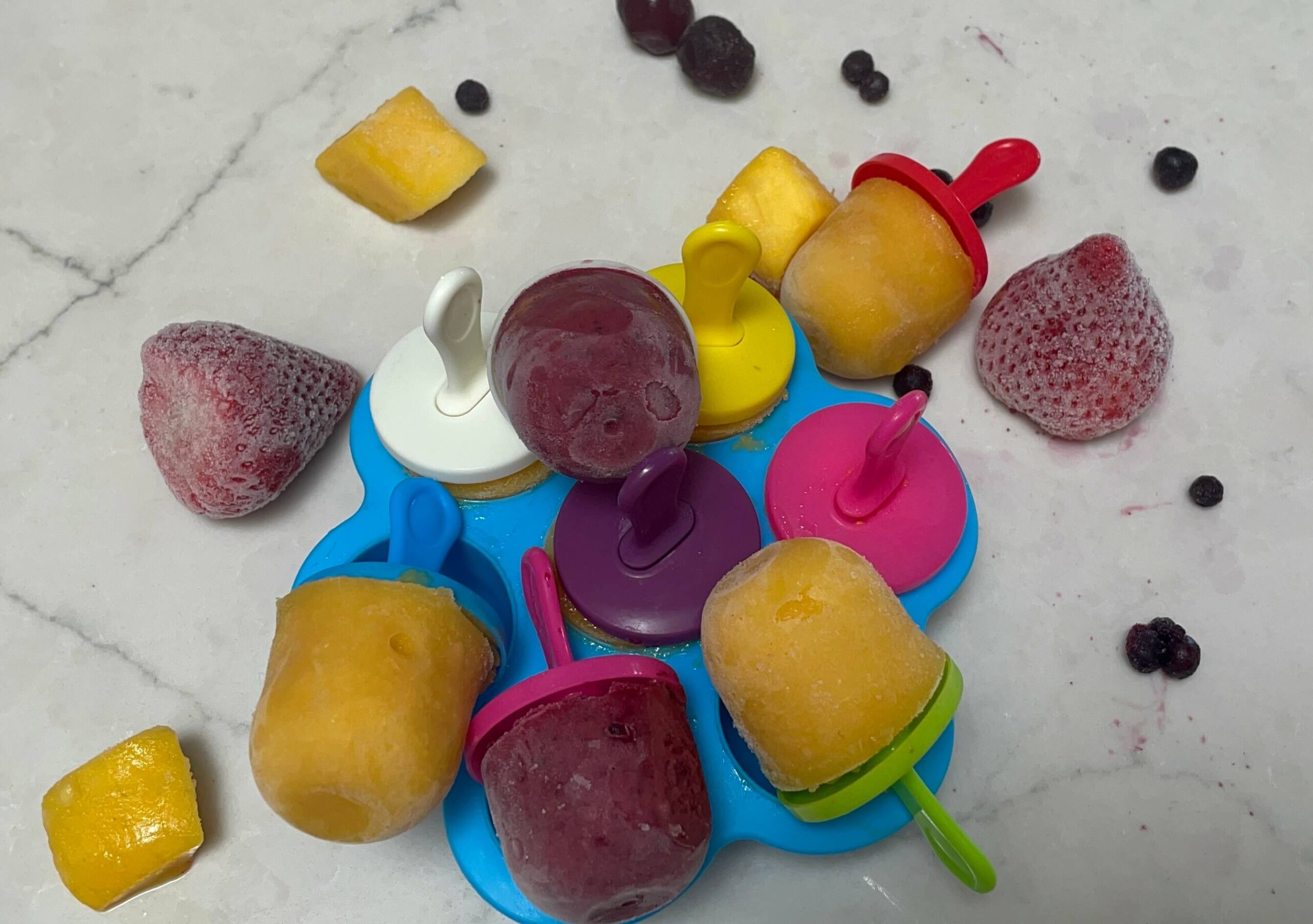 3 Easy to Make Healthy Nurishing Probiotics Popsicles for Toddlers
